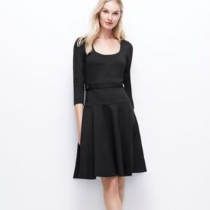 Ann Taylor grey Ponte dress. Size 6.